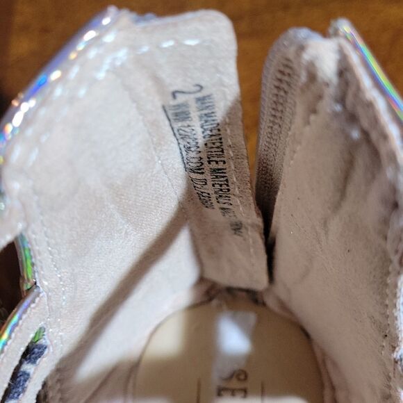 NEW SEYCHELLES ANTHROPOLOGIE BRAND KAMI BACK ZIPPER CLOSURE OPEN TOE SANDAL - Picture 11 of 14